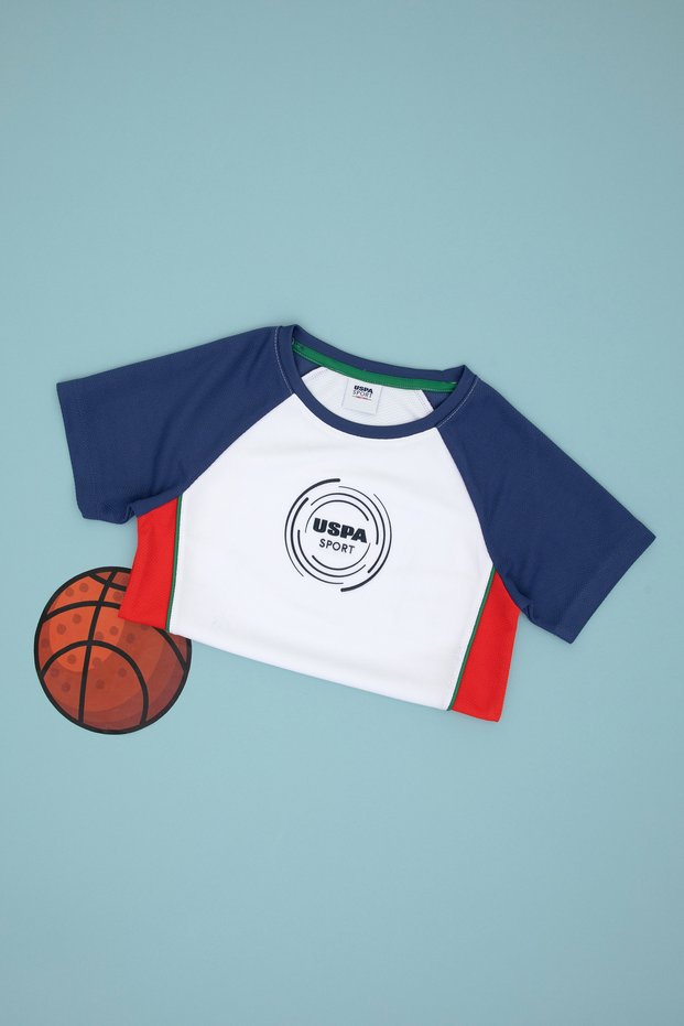 Boy's Navy Blue Crew Neck T-Shirt 50299582-Vr213