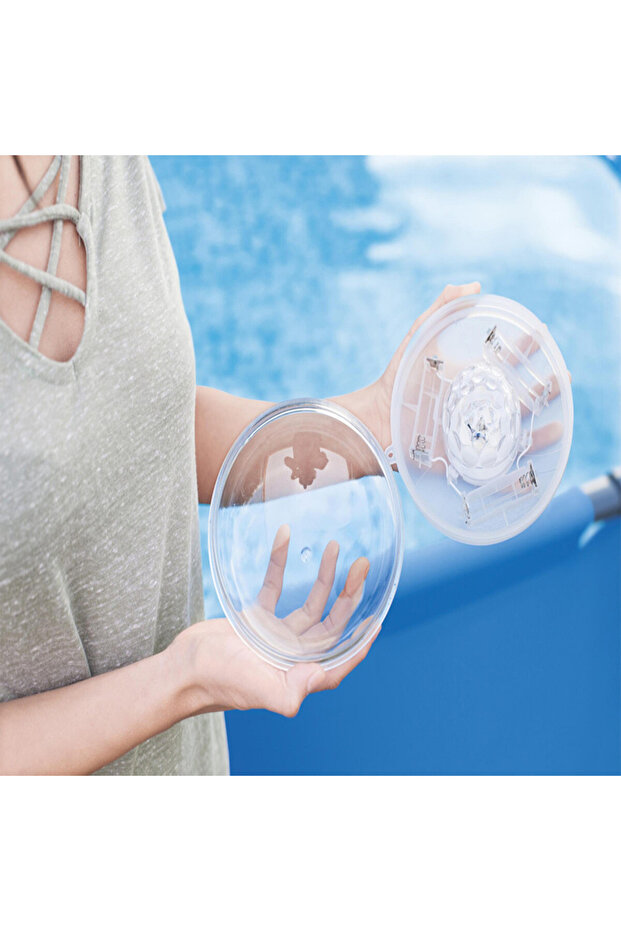 مصباح حوض سباحة عائم LED من Flowclear 26-58419 - 3