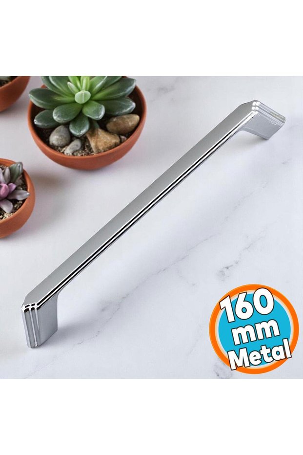 Furniture Drawer Kitchen Cabinet Wardrobe Handles Handle Handle Chrome Metal Handle 160 mm -16 cm