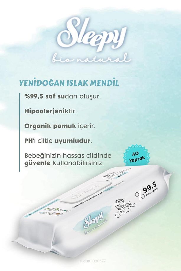 Bio Natural Islak Havlu 40x24 (960 yaprak) ve Sticker Seti 32 Sayfa - 2
