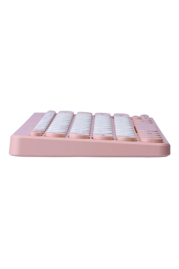 Bt-k95 Bluetooth V5.0 Wireless Kablosuz Klavye Pembe Android, Ios, Mac, Windows, Tv Uyumlu - 4