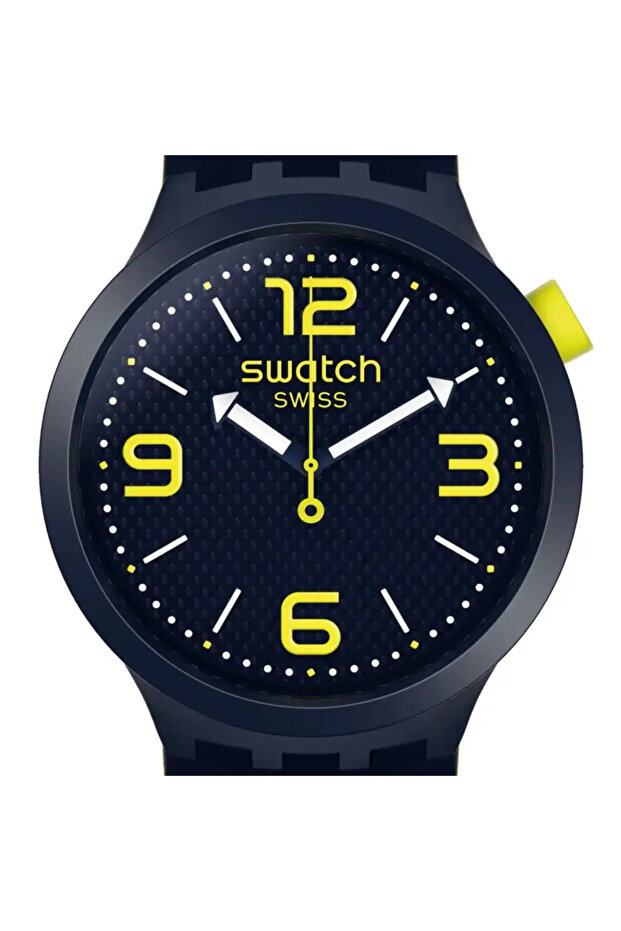 Unisex Analogue Quartz Movement Watch with Polymer 47mm Case and Silicone Bracelet