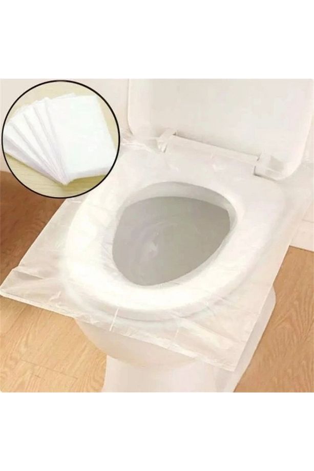 Hijyenik Tek Kullanımlık Klozet Kapağı Poşeti 50 Adet - 4