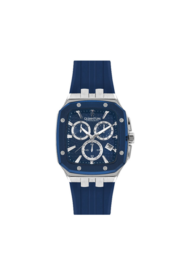 Quantum Men's Chronograph Blue Dial Watch - HNG1033.399