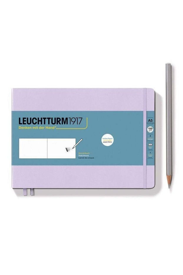 Sketchbook Landscape Medium A5 112 Pages 210 X 145 mm Lilac 370356