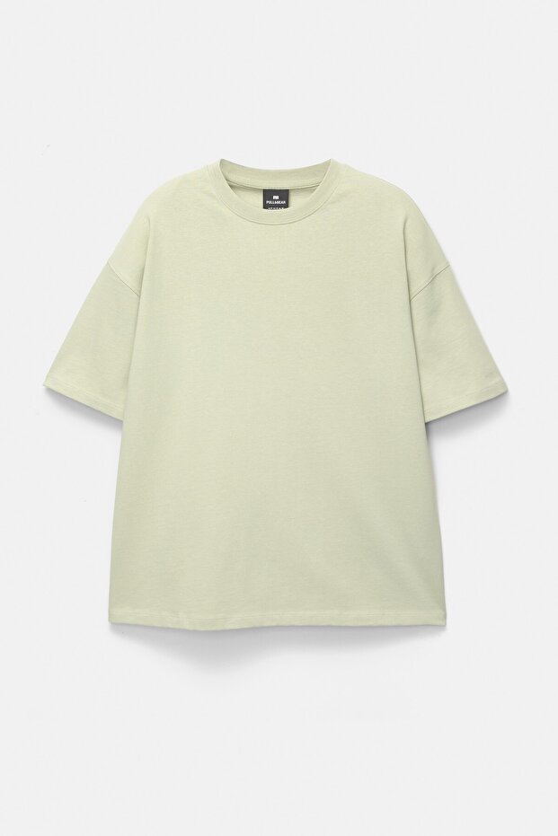 Kısa kollu boxy t-shirt - 6