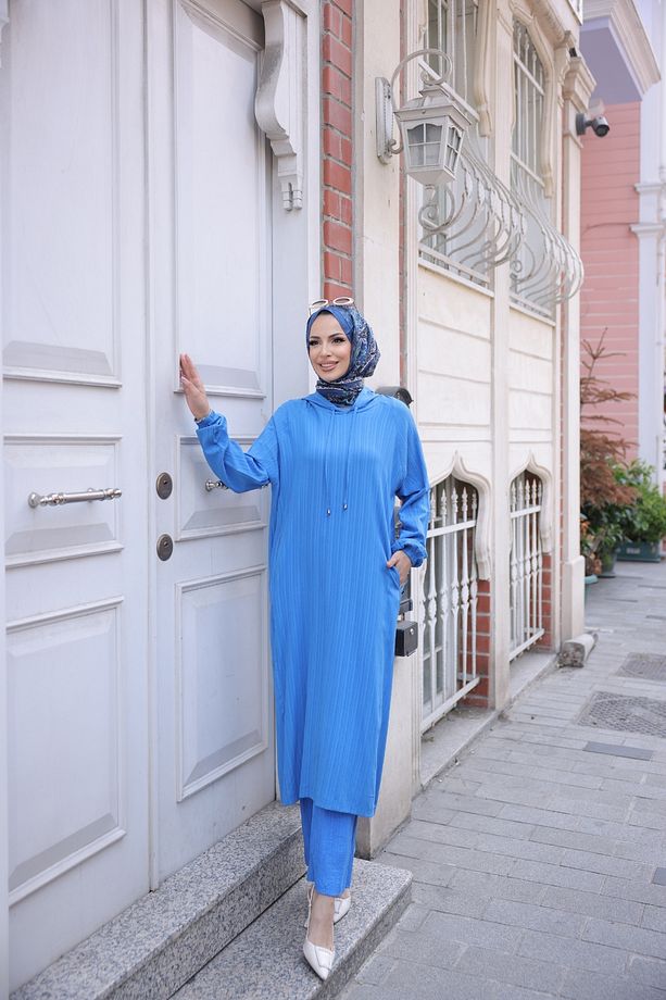İkili Takım Kapüşonlu-lara kumaş - 9