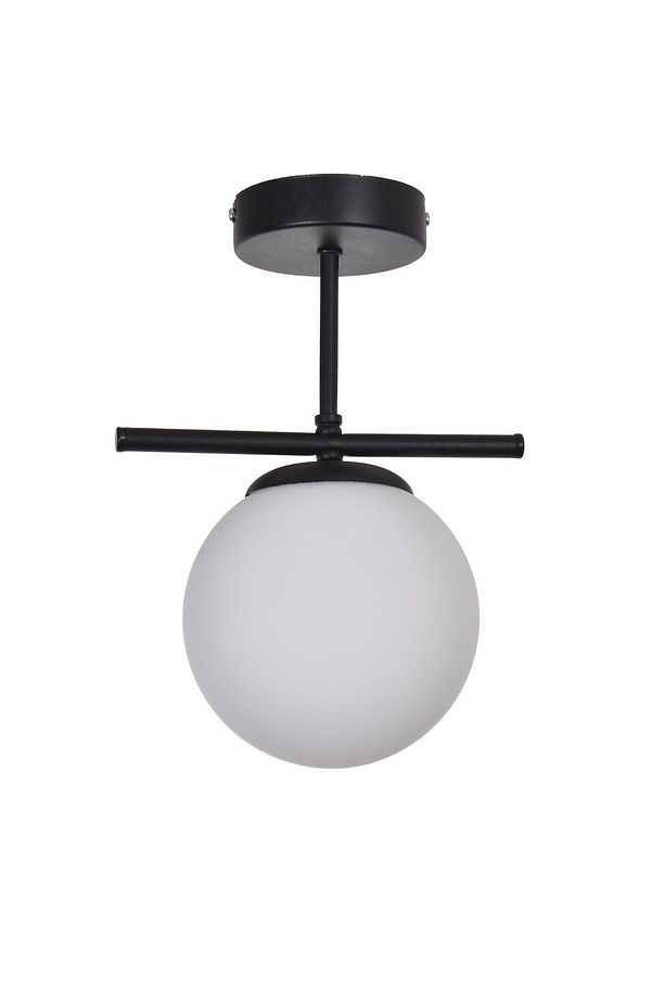Modern Salon - Mutfak - Yatak Odası Glop Camlı Tekli Tavan Plofonyer Avize - 1