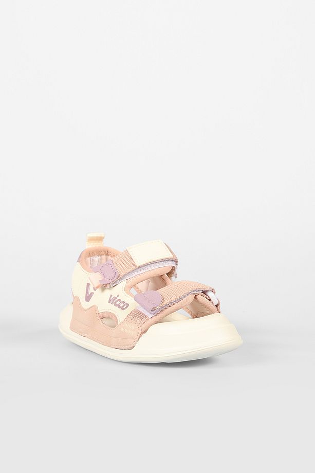 22-30 Numara Hafif Çift Bantlı Önü Kapalı Unisex Kız-Erkek Çocuk Sandalet - 5