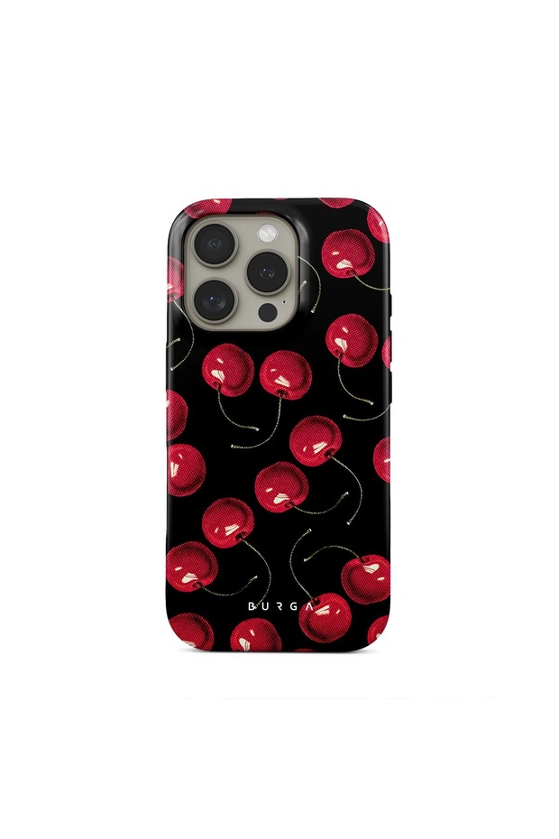 iPhone Case Compatible iPhone 16 PRO Hybrid 2-Layer Hard Shell Silicone Protective Case
