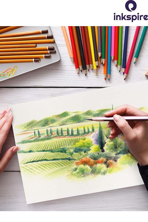 A4 Eskiz Defteri 120 Gr Spiralli 1 Adet Telli Eskis Defteri Üstten Açmalı Ezkiz Çizim Sketch Book - 6