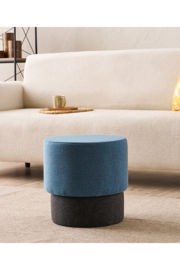 Patara Puf - Mavi - 1