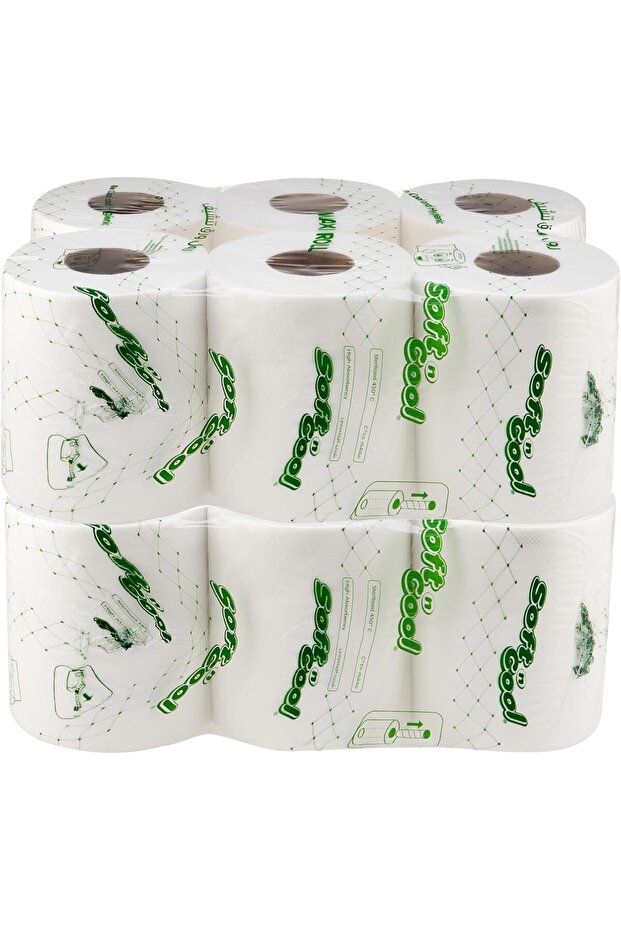 Disposable Maxi Roll Embossed & Perforated, Highly Absorbent, Sterilized Tissue Roll 2 Ply f