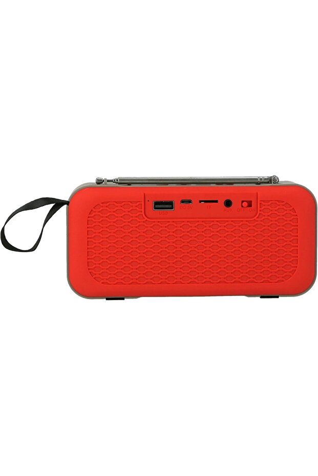 مكبر صوت صغير بتقنية البلوتوث مع تشغيل MP3، ومدخل USB/TF/AUX، ومدى يصل إلى 10 أمتار - 3