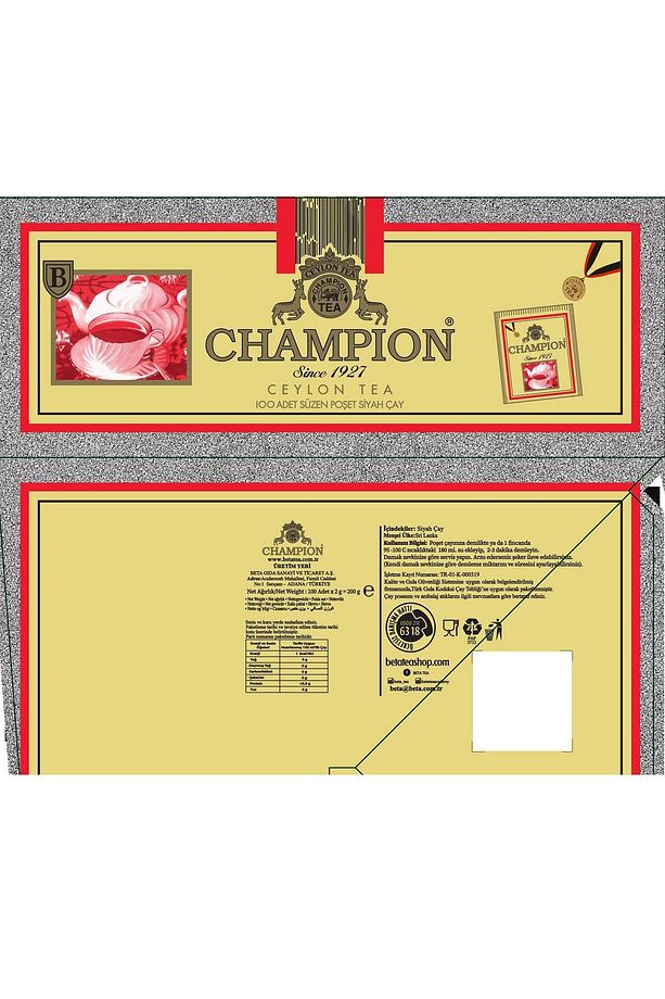 Bardak Poşet 100 Lü (SEYLAN ÇAYI - CEYLON TEA) - 4