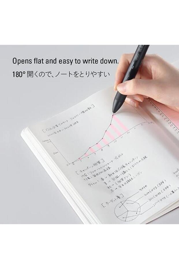 Stalogy 365 Days Notebook A5 Black Noktalı Defter - 3