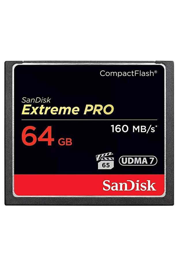 Extreme Pro 64 Gb 4K Cf Compact Flash Memory Card 160Mb/S