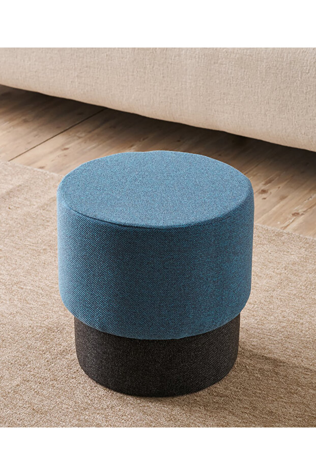 Patara Puf - Mavi - 2