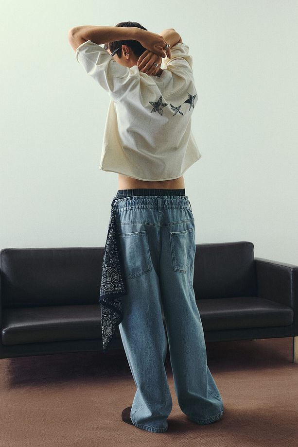 Kısa Tişört Oversized Fit - 4