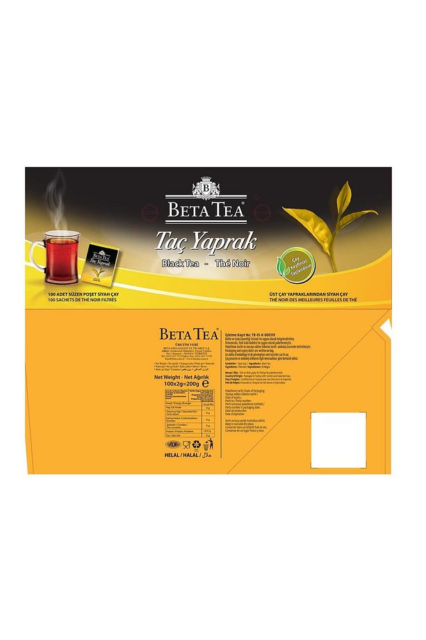 Beta Taç Yaprak Bardak Poşet Çay 100 Adet - 5