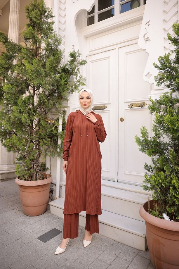 İkili Takım Kapüşonlu-lara kumaş - 1