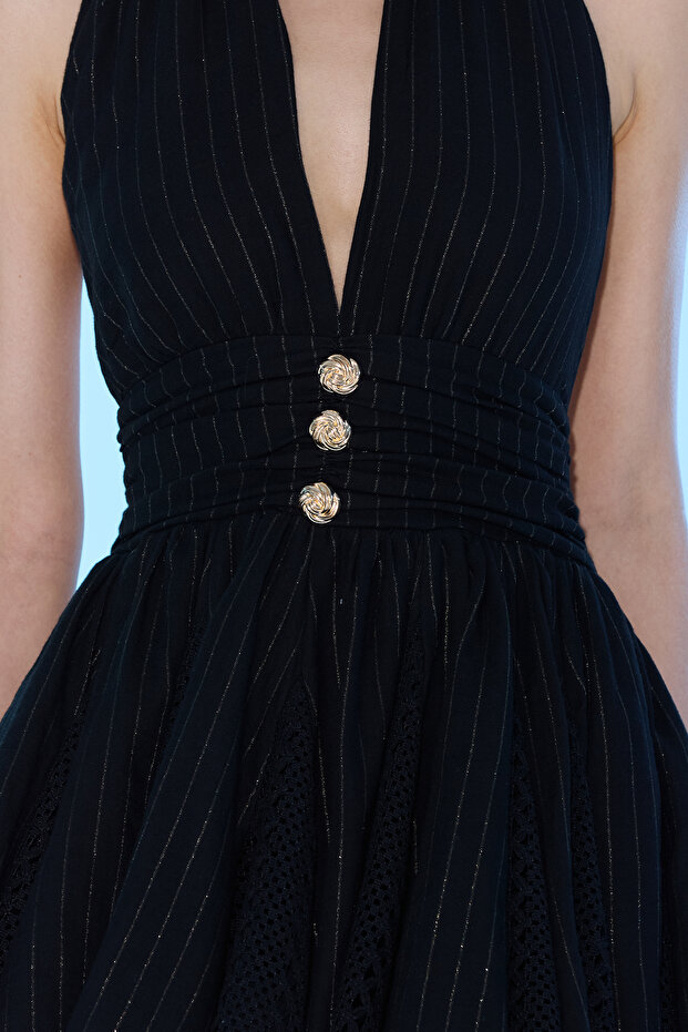 SS6047 MİNİ ELBİSE - 4