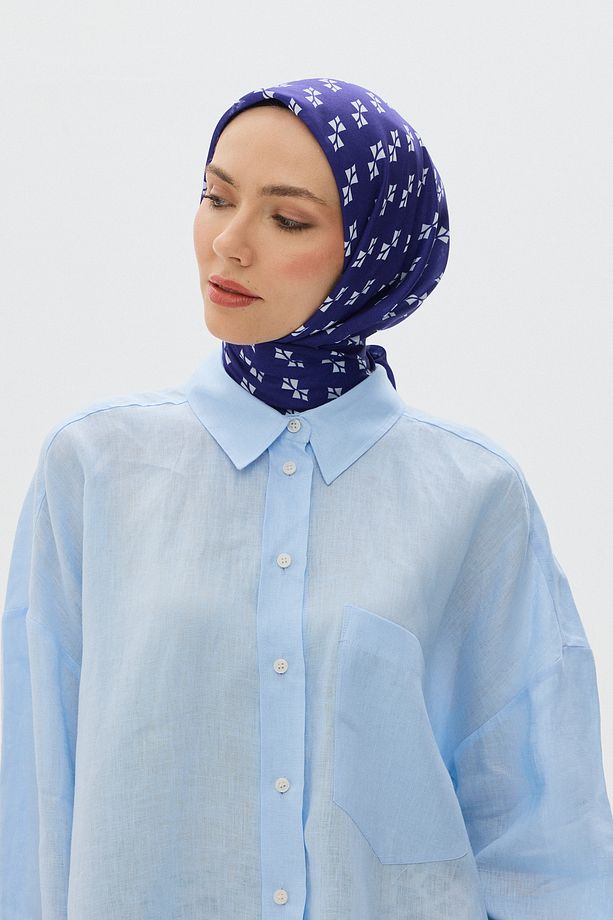 Moon Koleksiyonu Pamuk Soft Eşarp - 4
