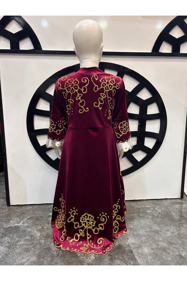 Çocuk Bindallı Kaftan Kına Elbisesi - 4