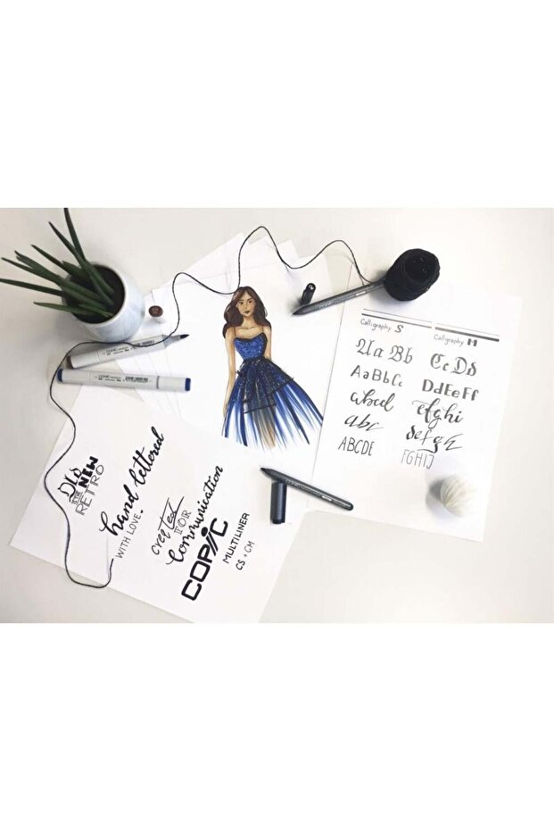 Multiliner Classic Siyah 1,0 mm - 2