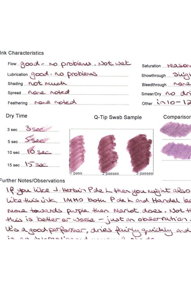 Dolmakalem Mürekkebi Merlot 30 ml - 3