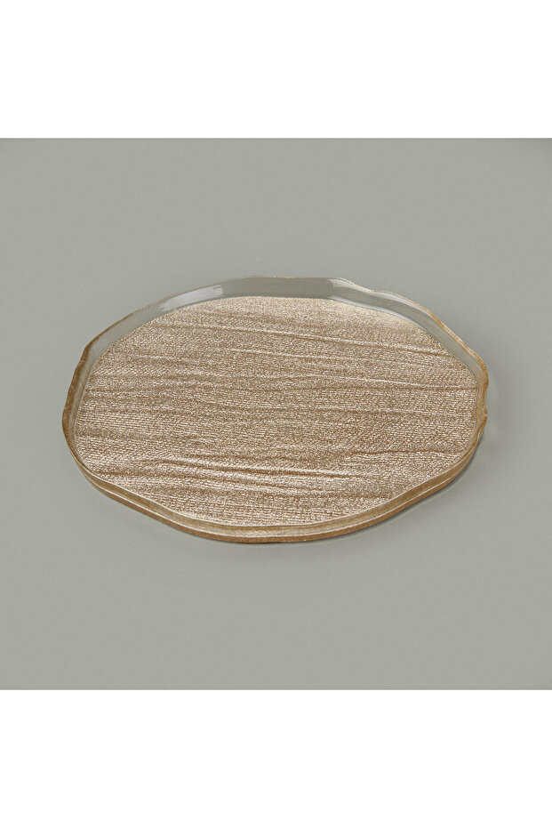Kitchen Luna 4'lü Tabak - Bej - 21 cm - 2