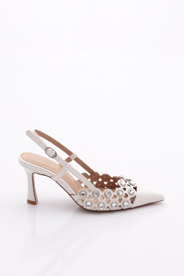 7091 Women's Stone Heeled Shoes