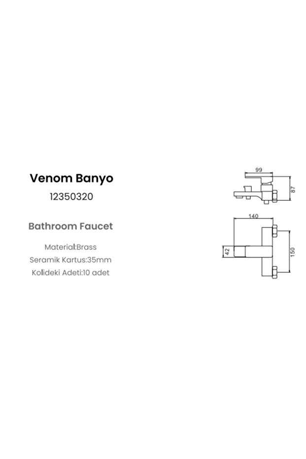 VENOM KROM BANYO BATARYASI - 4
