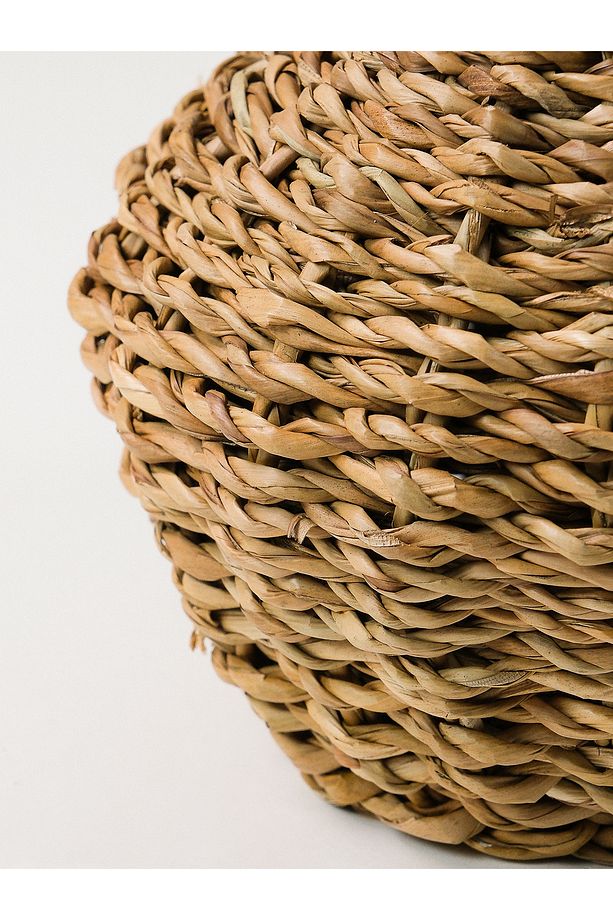 Herme Hasır Vazo | Saksılık (30 CM) - 4