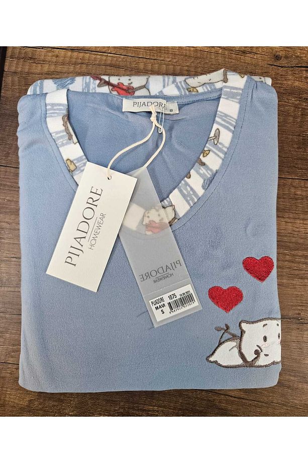 milan kumaş pijama takımı - 2