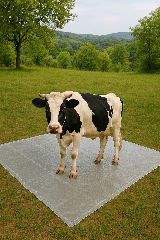Yer Brandası 3 Metreye 3 Metre 9 Metre Kare Kalın Naylon Poşet Örtü - 4