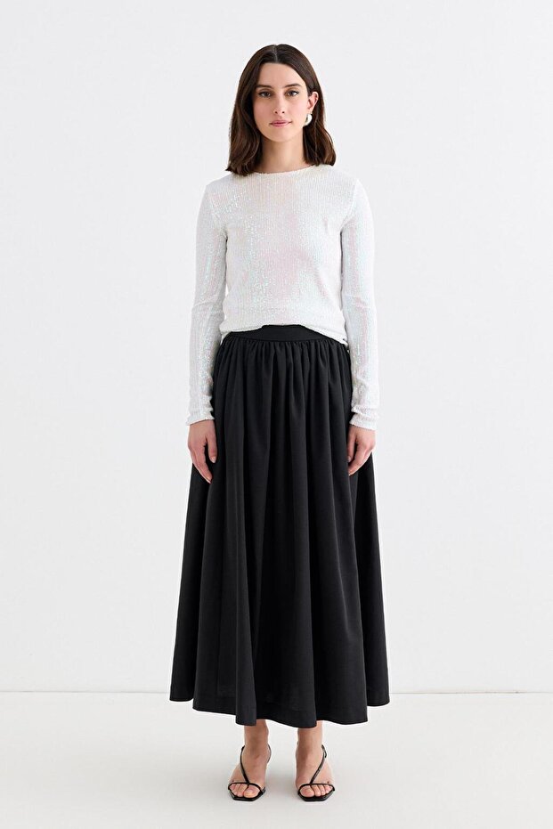 Payet İşlemeli Bluz Hologram - 2