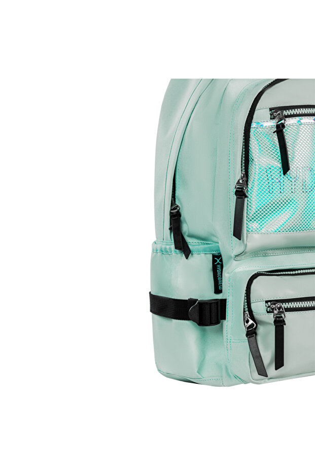 حقيبة ظهر مقاس 18 بوصة - خضراء - 7