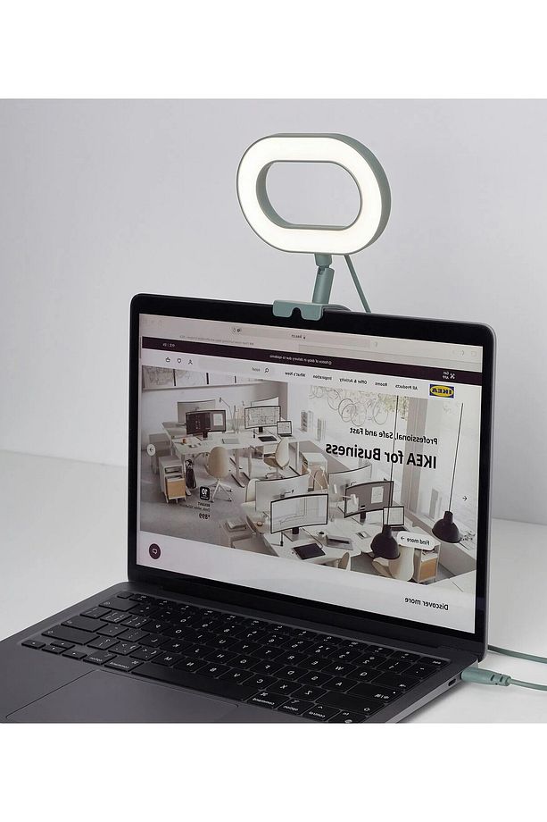 Ekran Üstü Lamba 19x12 Cm İkea Usb'li Yayın Lambası Laptop Çalışma Lambası - 2