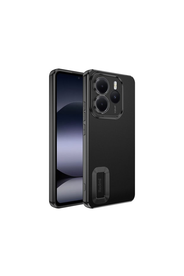 Compatible Omega Cover for Xiaomi Redmi Note 14 5g Case with Camera Protection and Logo Display