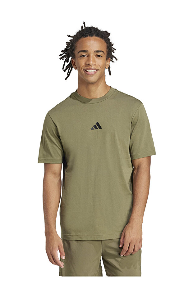 M Sl Sj Yeşil Erkek T-shirt Jf1097 - 1