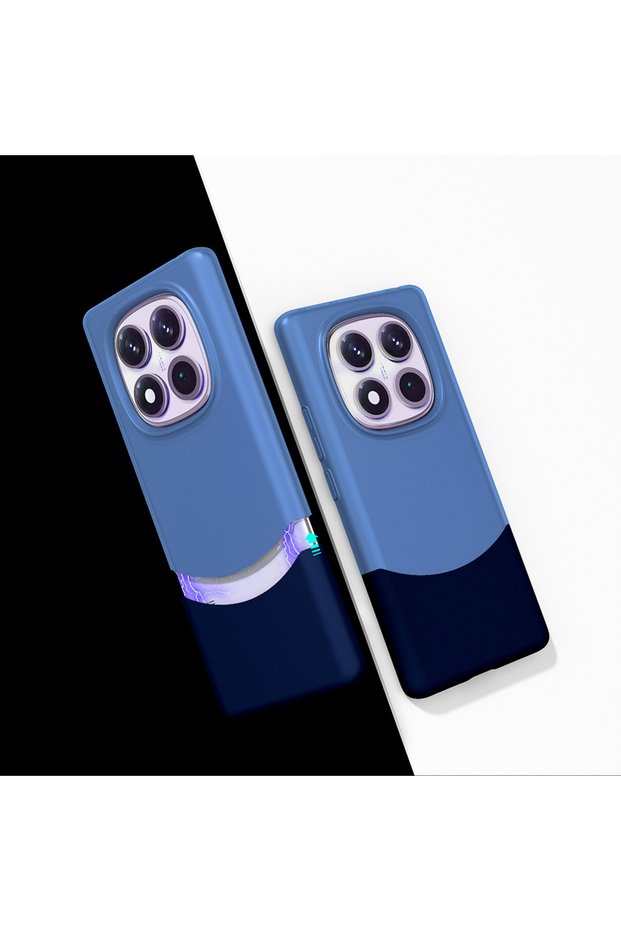 Compatible Double Cover for Xiaomi Redmi Note 14 Pro 5g Case Magnet Mobile Phone