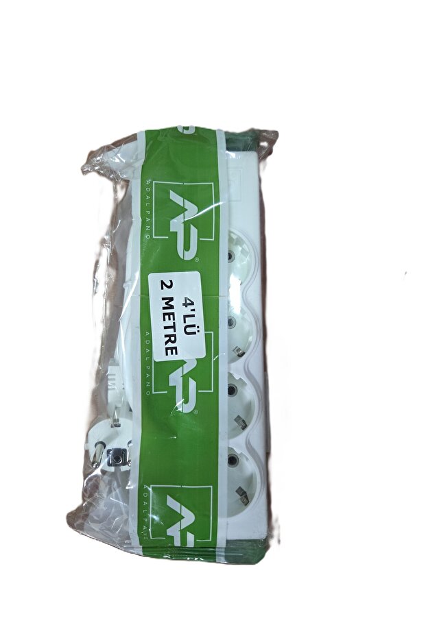 4LÜ GRUP PRİZ 2MT KABLOLU