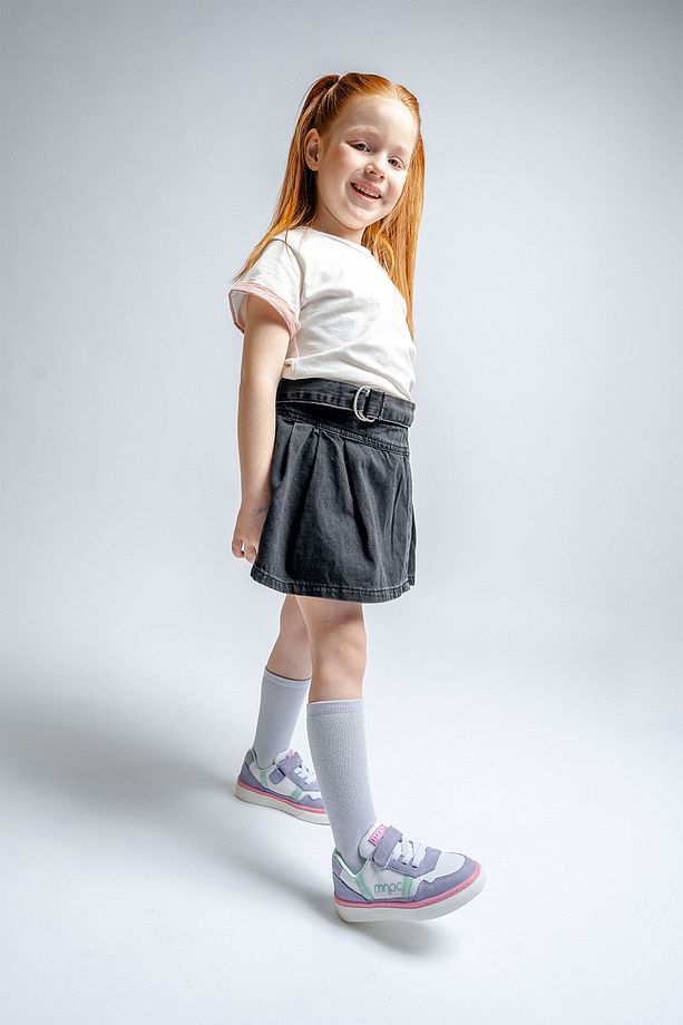 Kız Çocuk Lila Günlük Ayakkabı - 3