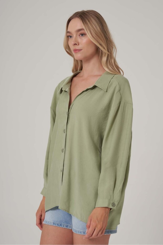 Oversize Gömlek - 2