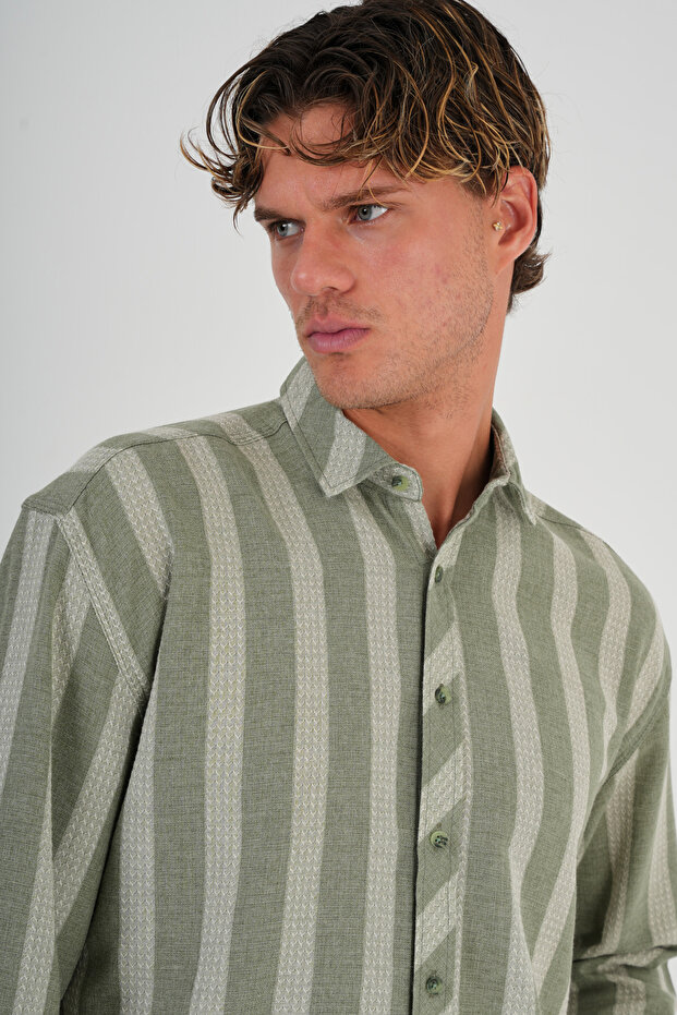 Nero Erkek Oversize Gömlek - 1