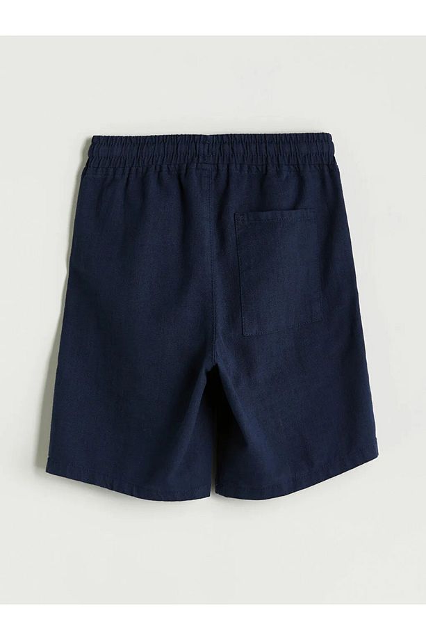 LCW Kids Lacivert Beli Lastikli Erkek Çocuk Şort - 2