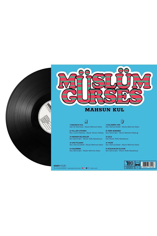 Müslüm Gürses - Mahsun Kul (Plak) - 2