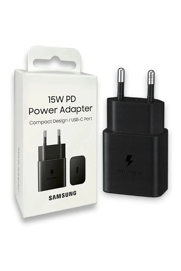 Galaxy 15w Hızlı Şarj Adaptörü Orijinal ( Sadece Başlık ) A04 / A14 / A24 / A05 / A15 / A06 / A16 - 2