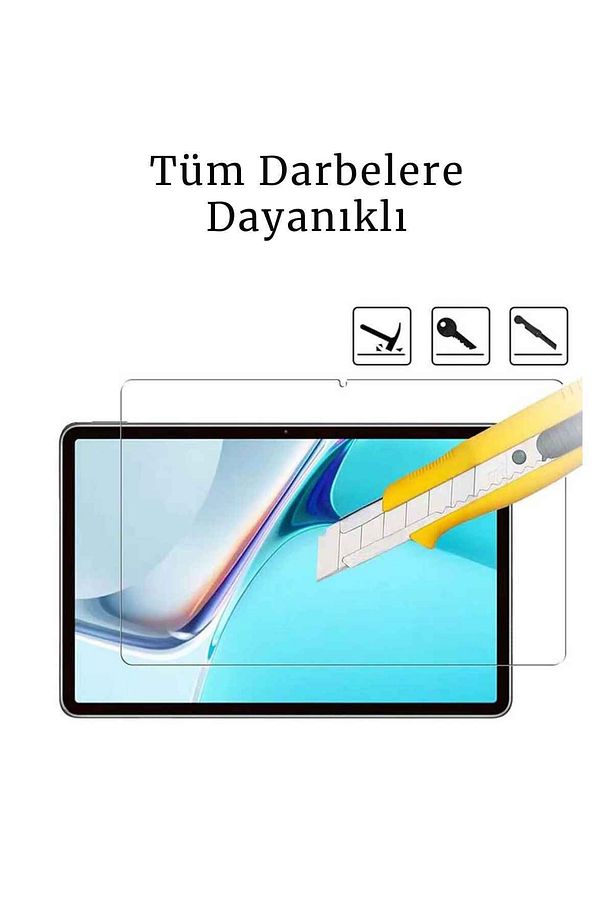 Galaxy A9 Plus 11 inç X210 Uyumlu Tablet Kılıfı Tablet Kalemi Ve Ekran Koruyucu Set - 4